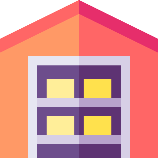 Warehouse Basic Straight Flat icon