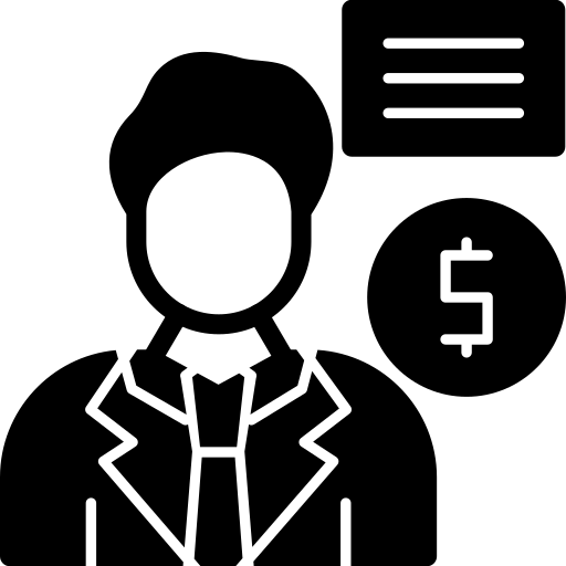 investidor Generic Glyph Ícone