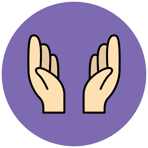 Hands Generic Outline Color icon