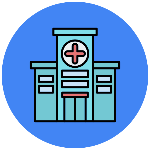 Hospital building Generic Outline Color icon