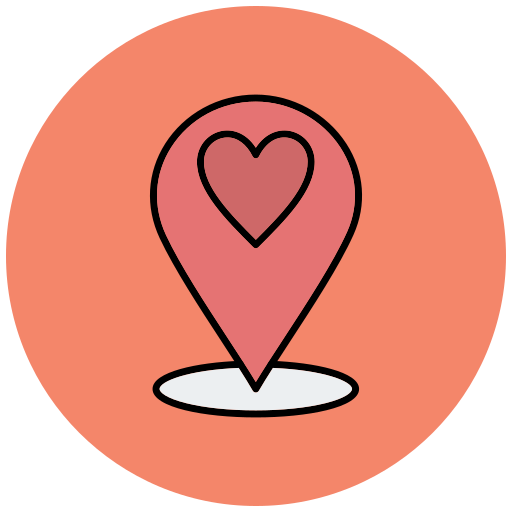 Location Generic Outline Color icon