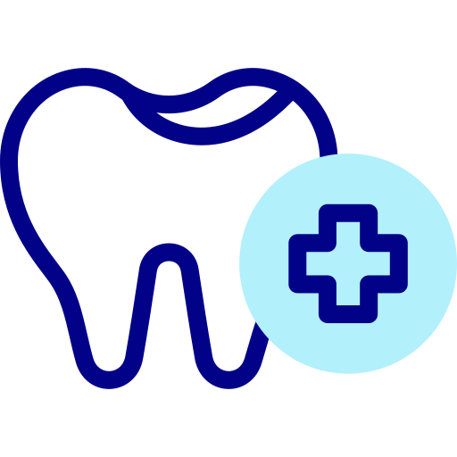 치과 의사 Detailed Mixed Lineal color icon