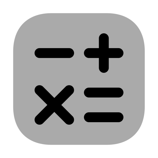 Калькулятор Generic Grey иконка