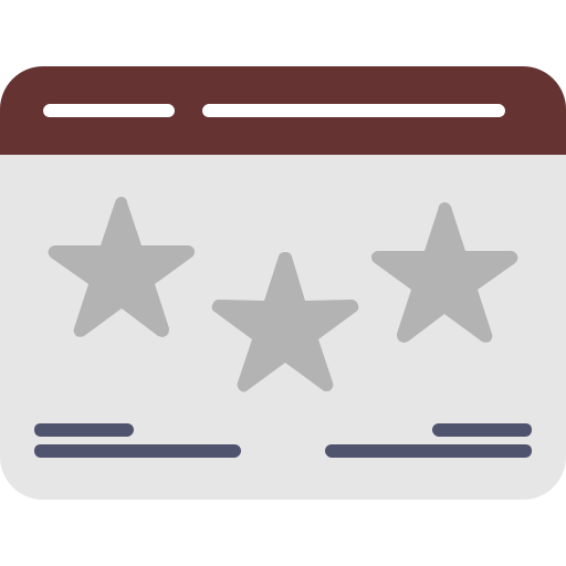 Web rating Generic Flat icon