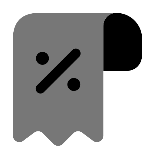 kassenbon Generic Grey icon