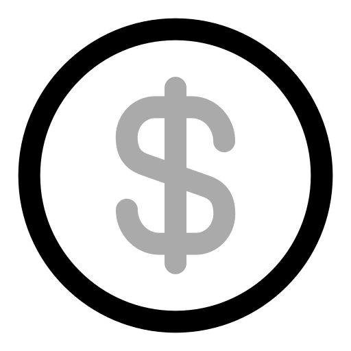 доллар Generic Grey иконка
