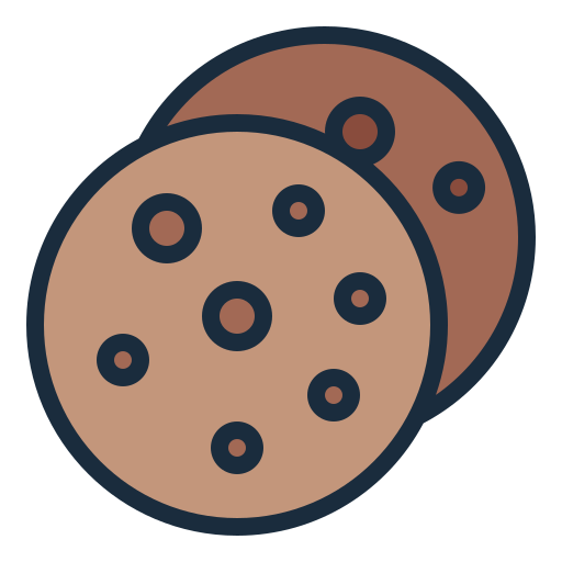 Cookies Generic Outline Color icon