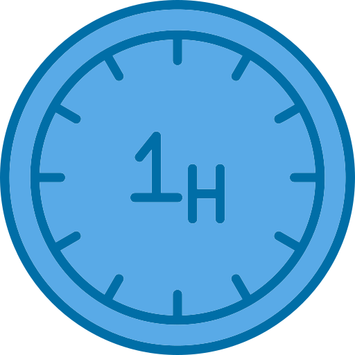 Hour Generic Blue icon