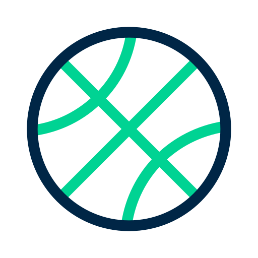 Basketball Generic Outline Color icon