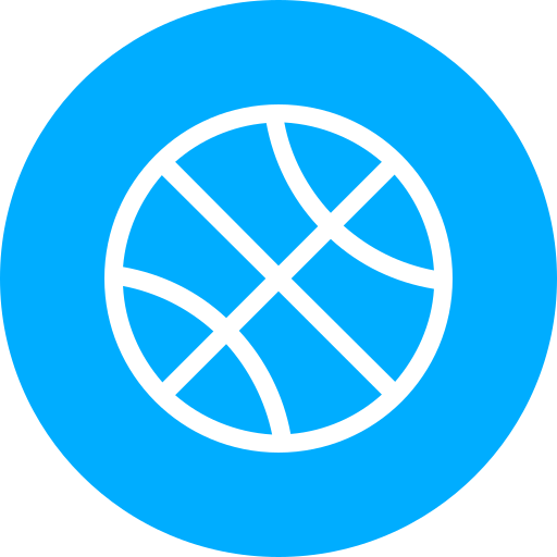 バスケットボール Generic Blue icon