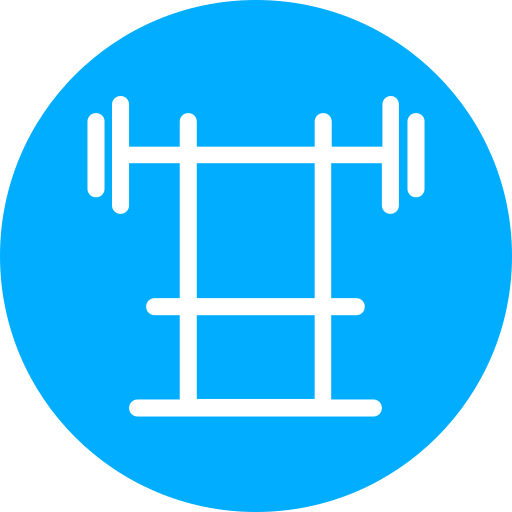 Bench Press Generic Blue icon