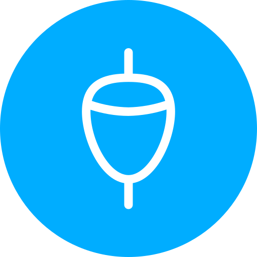 Exercise ball Generic Blue icon