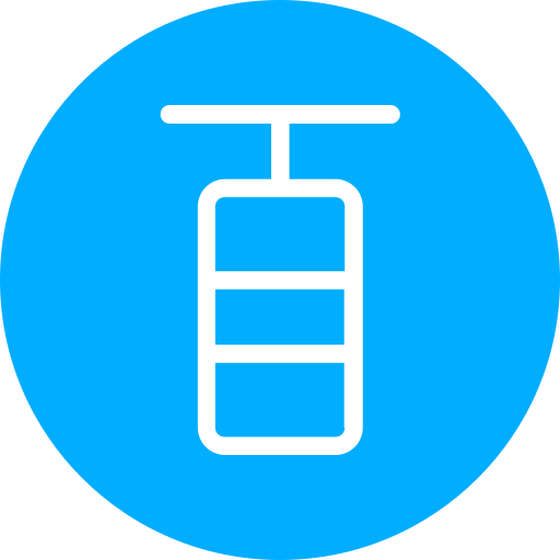 Pull up bar Generic Blue icon