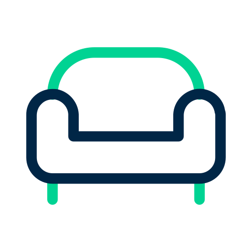 sofa Generic Outline Color icon