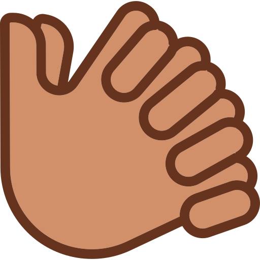 Hands Generic Outline Color icon