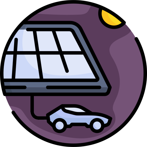 Solar Power Generic Outline Color icon