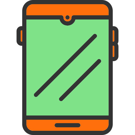 Smartphone Generic Outline Color icon