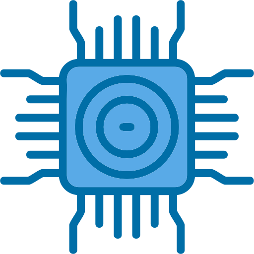 cpu Generic Blue icon