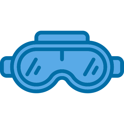 Vr goggles Generic Blue icon