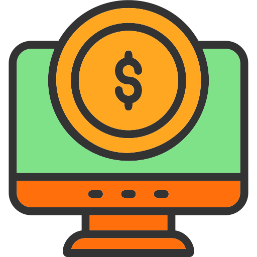 Digital Economy Generic Outline Color icon