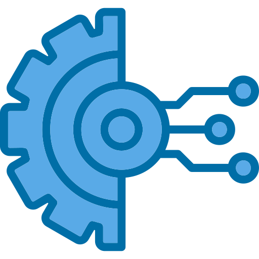 digital transformation Generic Blue icon