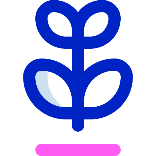 plant Super Basic Orbit Color icoon