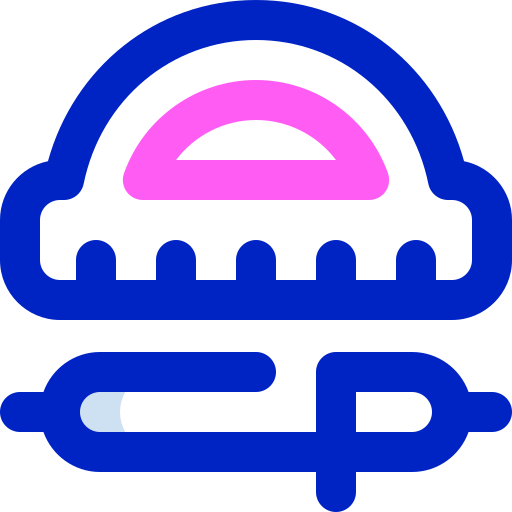 gobernante Super Basic Orbit Color icono