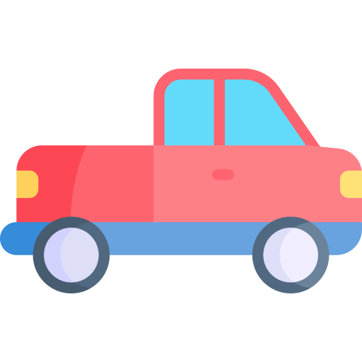 pick-up Kawaii Flat icon