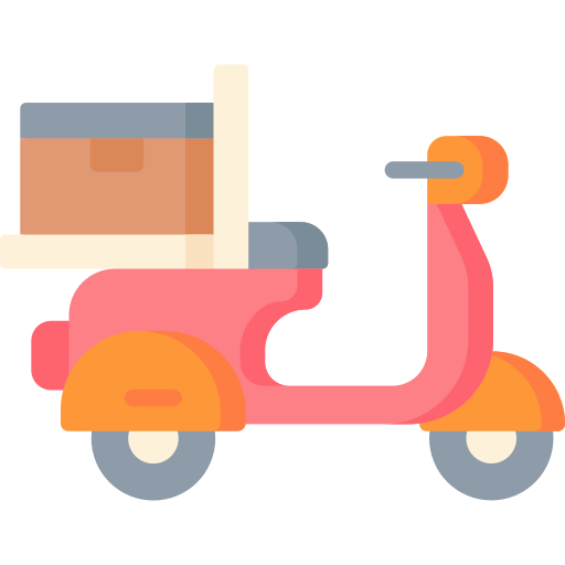 Courier Special Flat icon