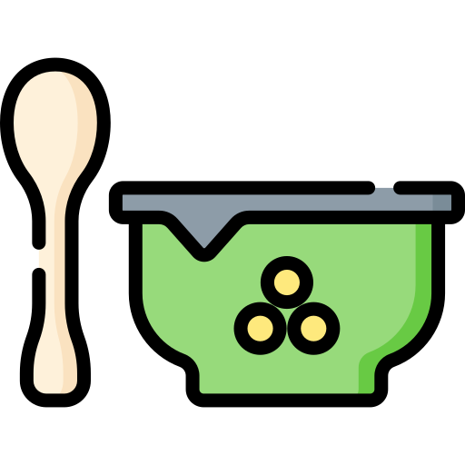 yogur Special Lineal color icono