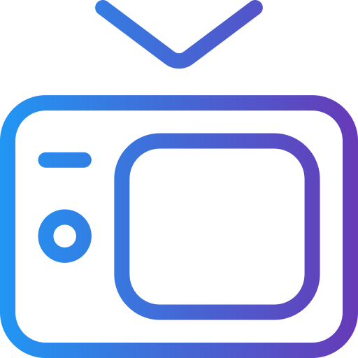 Tv Generic Gradient icon