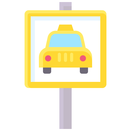 タクシー乗り場 Generic Flat icon