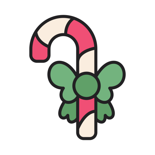 Candy cane Generic Outline Color icon