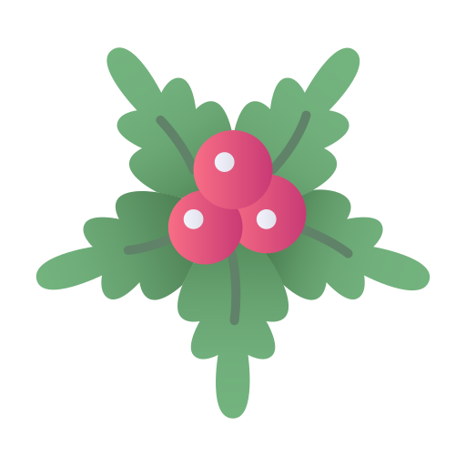 Mistletoe Generic Flat Gradient icon