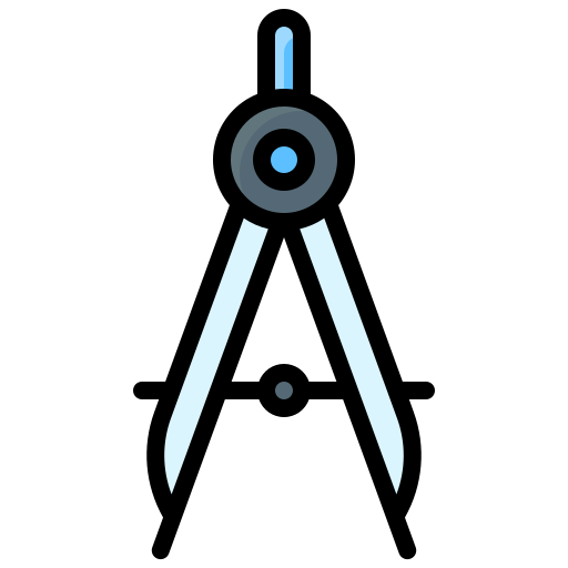 kompas Generic Outline Color icoon