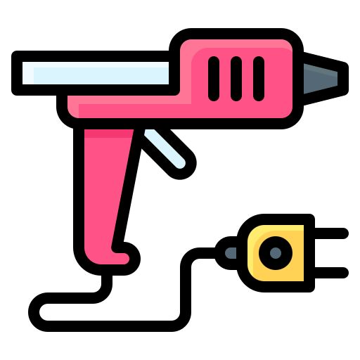 Glue gun  Generic Outline Color icon