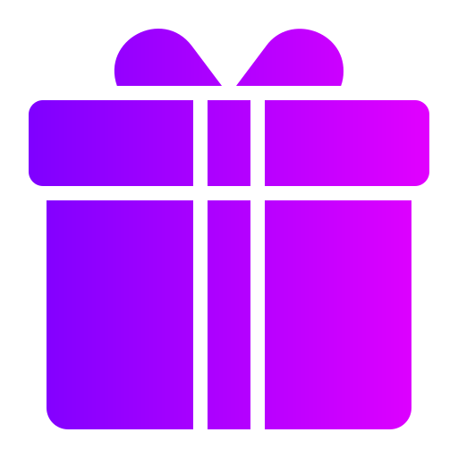 Подарочная коробка Generic Flat Gradient иконка