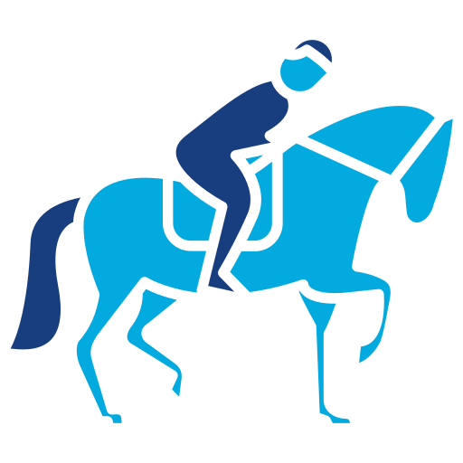 ecuestre Generic Blue icono