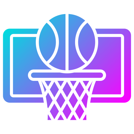 バスケットボールフープ Generic Flat Gradient icon