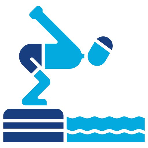 Diving Generic Blue icon