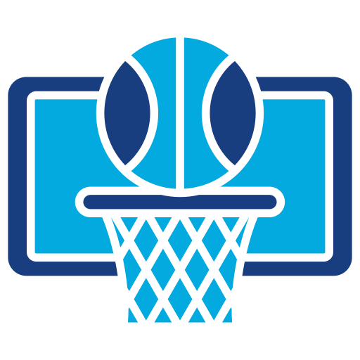 バスケットボールフープ Generic Blue icon