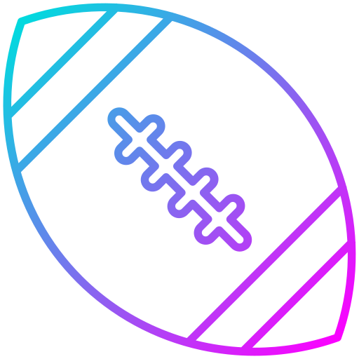 football américain Generic Gradient Icône