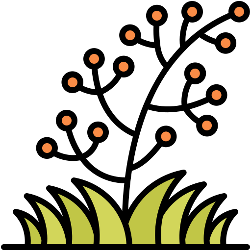 잔디 Generic Outline Color icon