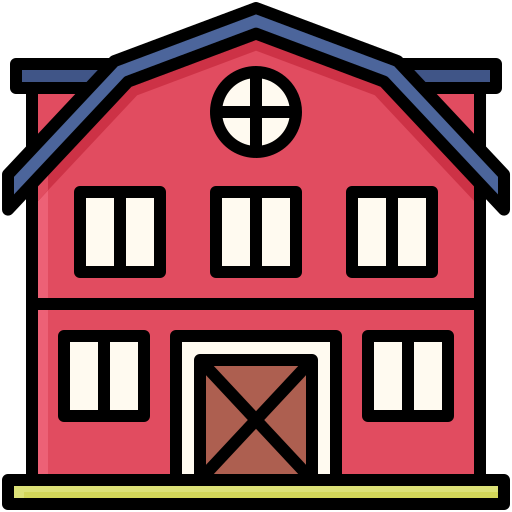 stodoła Generic Outline Color ikona