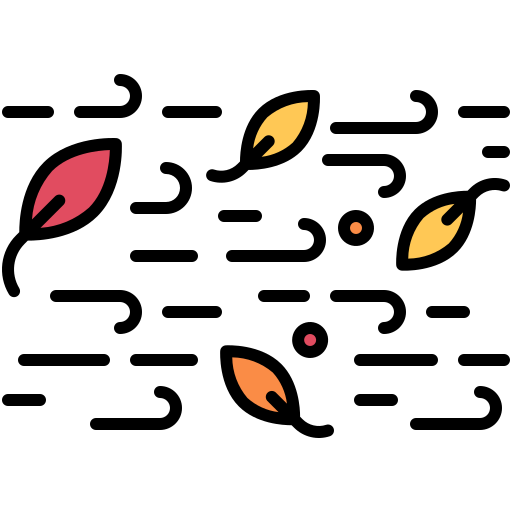 바람 Generic Outline Color icon