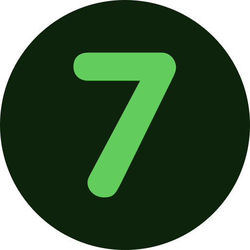 sieben Generic Flat icon