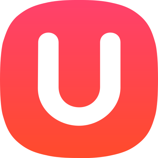 lettera u Generic Flat Gradient icona