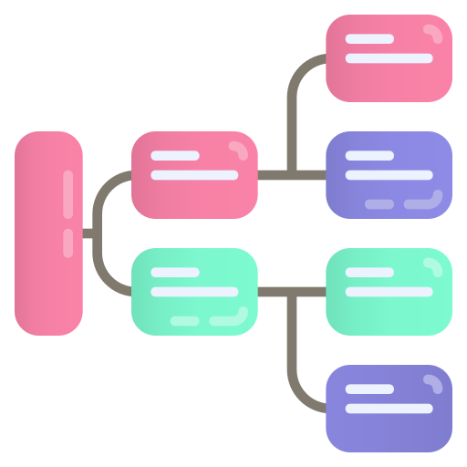 diagrama Generic Flat icono