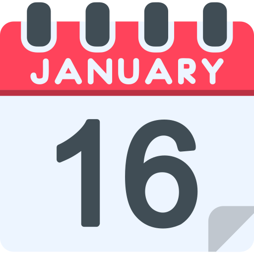 enero Generic Flat icono