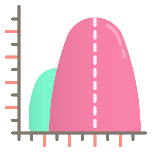 gráfico de ondas Generic Flat icono